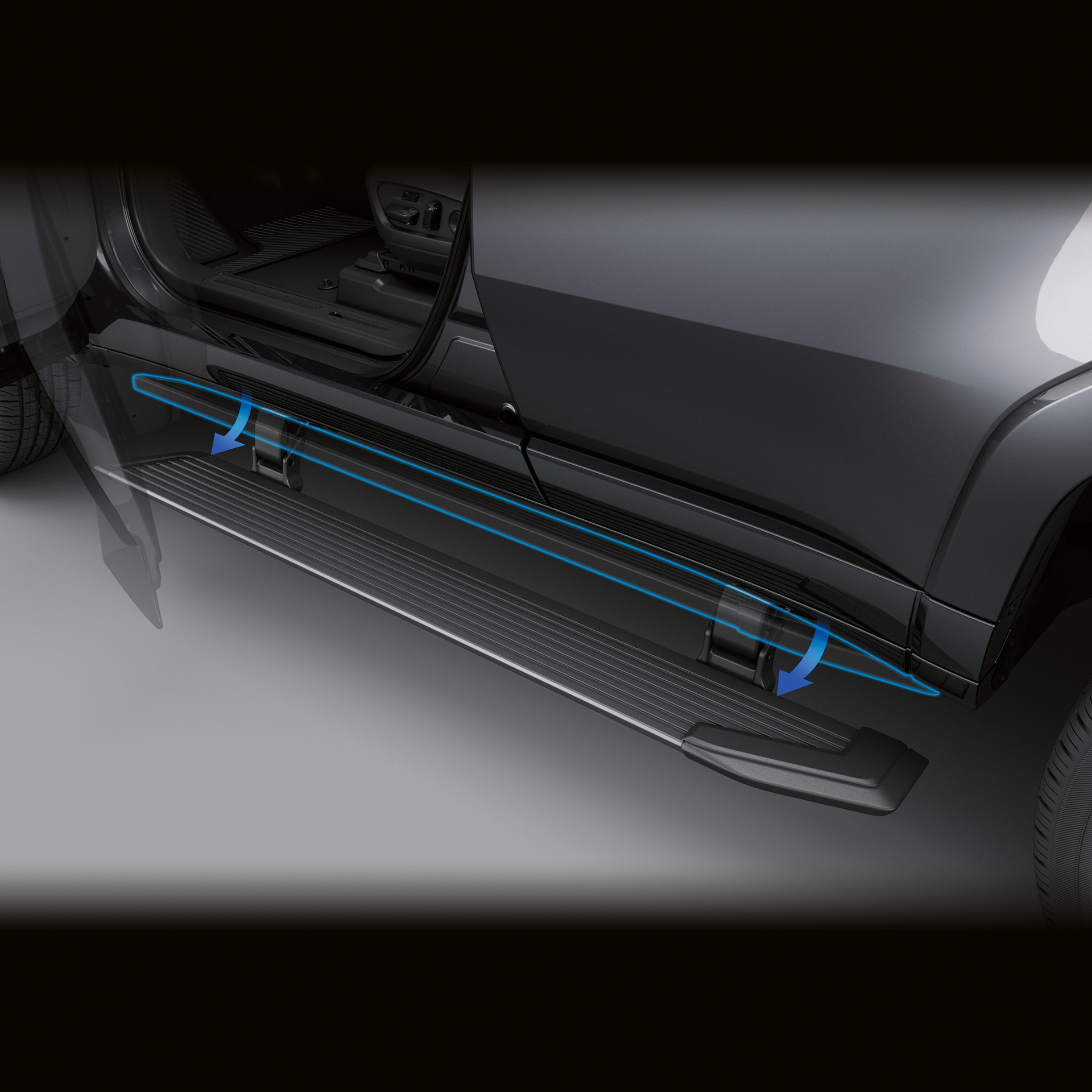 Ավտոմատ կերպով ծալվող կողային ոտնահենակներ 0