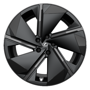 20" Leichtmetallfelgen mit Aerodynamik-Abdeckung und Bereifung 235/50R20 front und 255/55R20 hinten